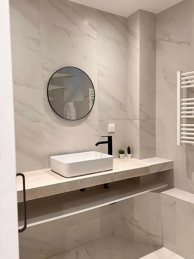 شقة باريس Sauna Et Bain Remous Dans Un Appartement Luxe - 4P
